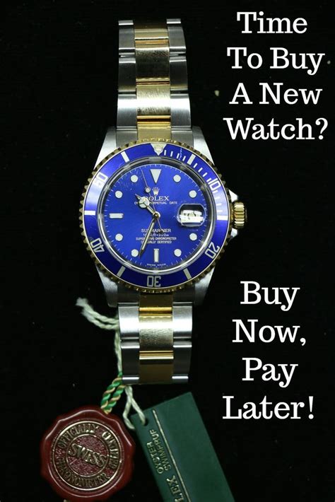 buy now pay later watches.